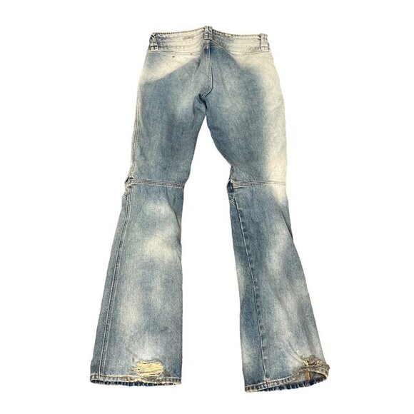 Diesel Belthy Bootcut Flare Low Rise Jeans in Blue 28 Womens Denim Pants - Picture 7 of 15
